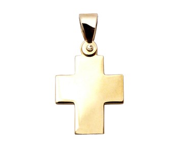 Gold cross in K14