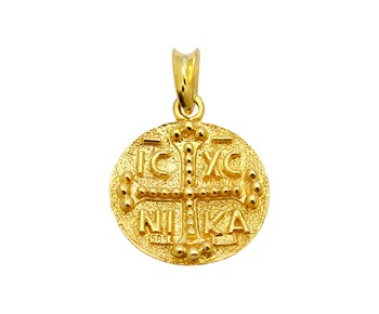 Gold fashion pendant in 14K
										
