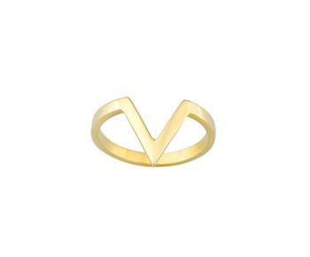Gold fashion ring in 14K
										