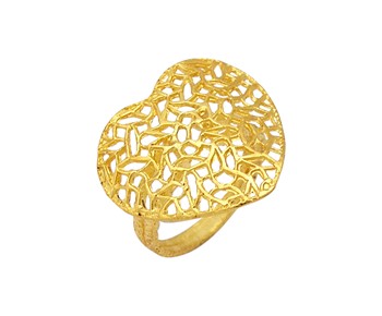 Gold fashion ring in 14K
										