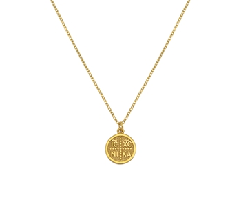Gold fashion necklace in 14K 