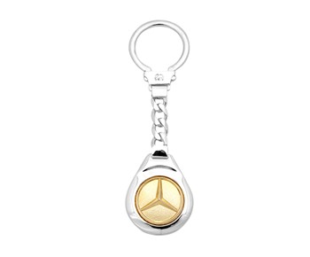 Silver and gold keyholder