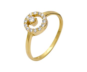 New style gold glamorous ring in K14
										New style gold glamorous ring in K14
										